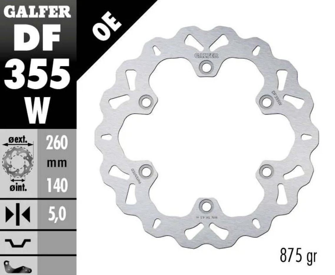 Galfer Suzuki hayabusa df355