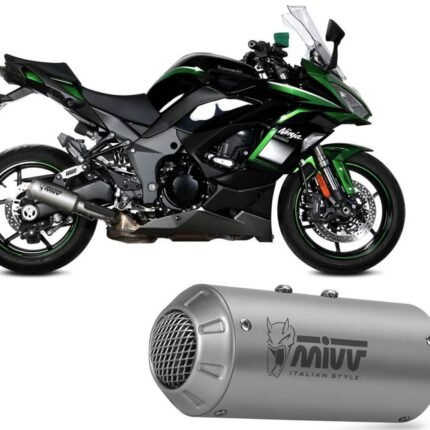 Mivv MK3 Steel Exhaust Slip On Kawasaki Ninja 1000