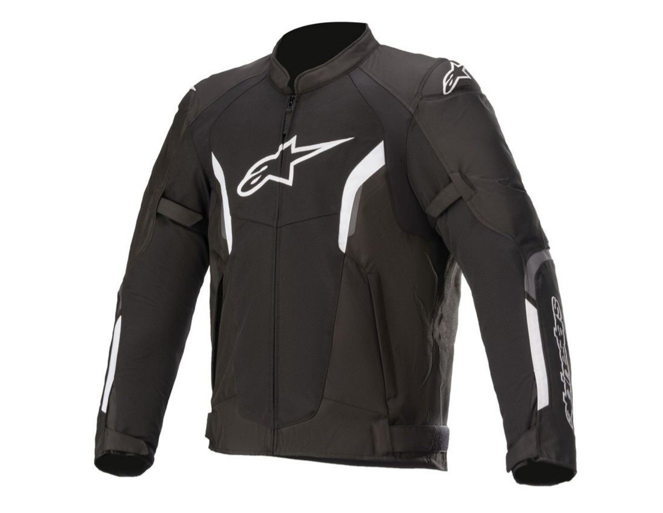 ALPINESTARS AST V2 AIR JACKET BLACK WHITE 1
