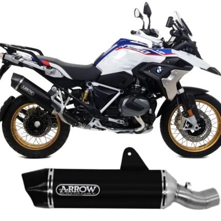 Arrow Maxi Race Tech Dark Aluminum Exhaust Slip On BMW R 1250 GS