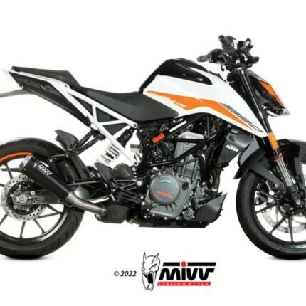 Mivv X-M1 Inox Black Exhaust Slip On KTM Duke 390