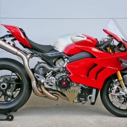 Delight Racing Titanium Exhaust Slip On Ducati V4 / S